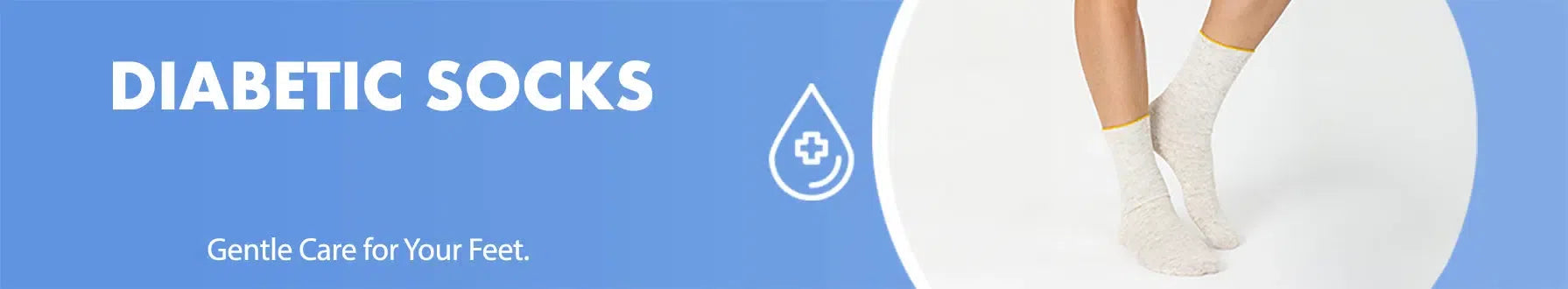 GoWith diabetic socks collection banner desktop