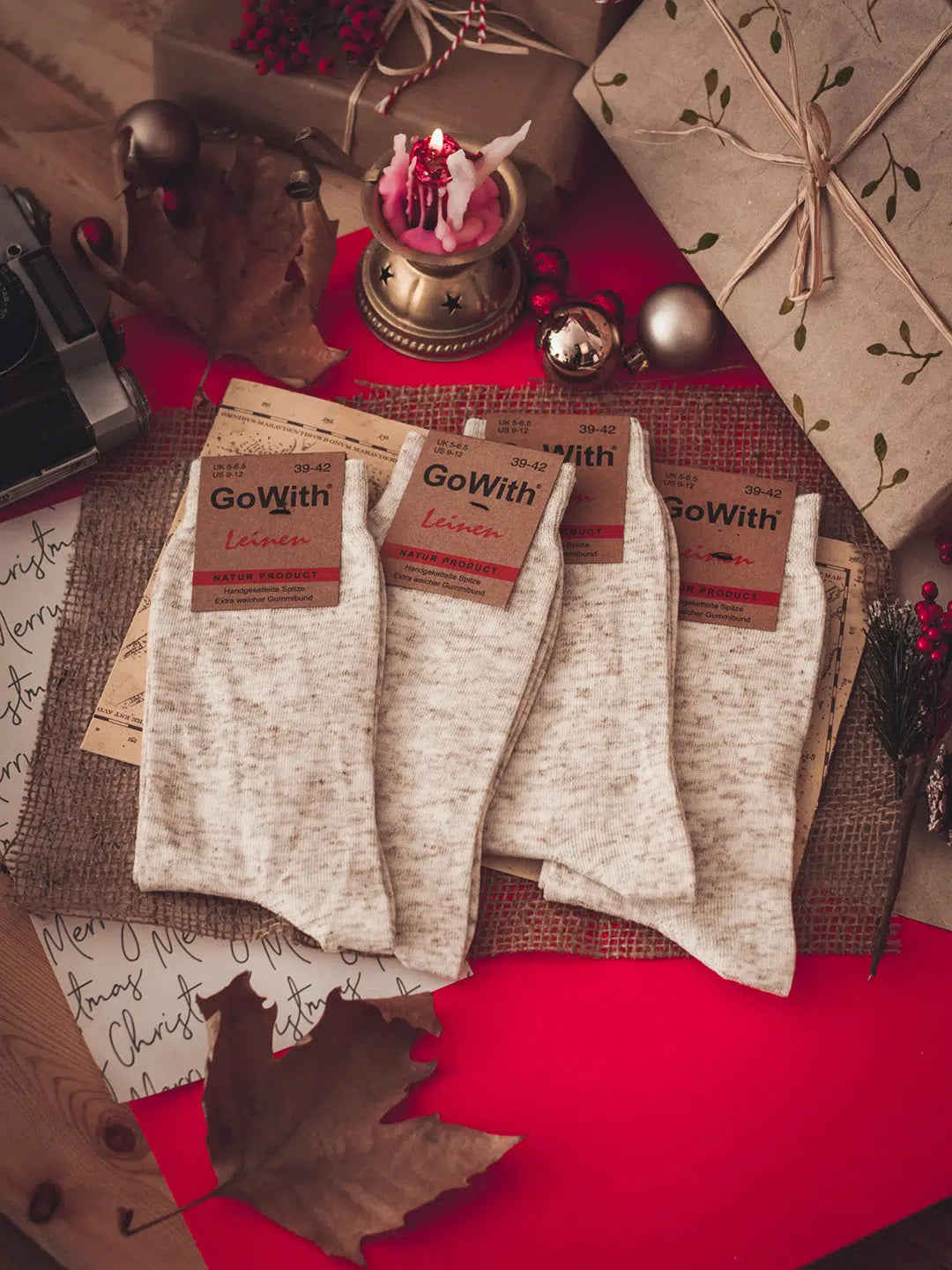 GoWith-ecru-cotton-linen-blend-socks
