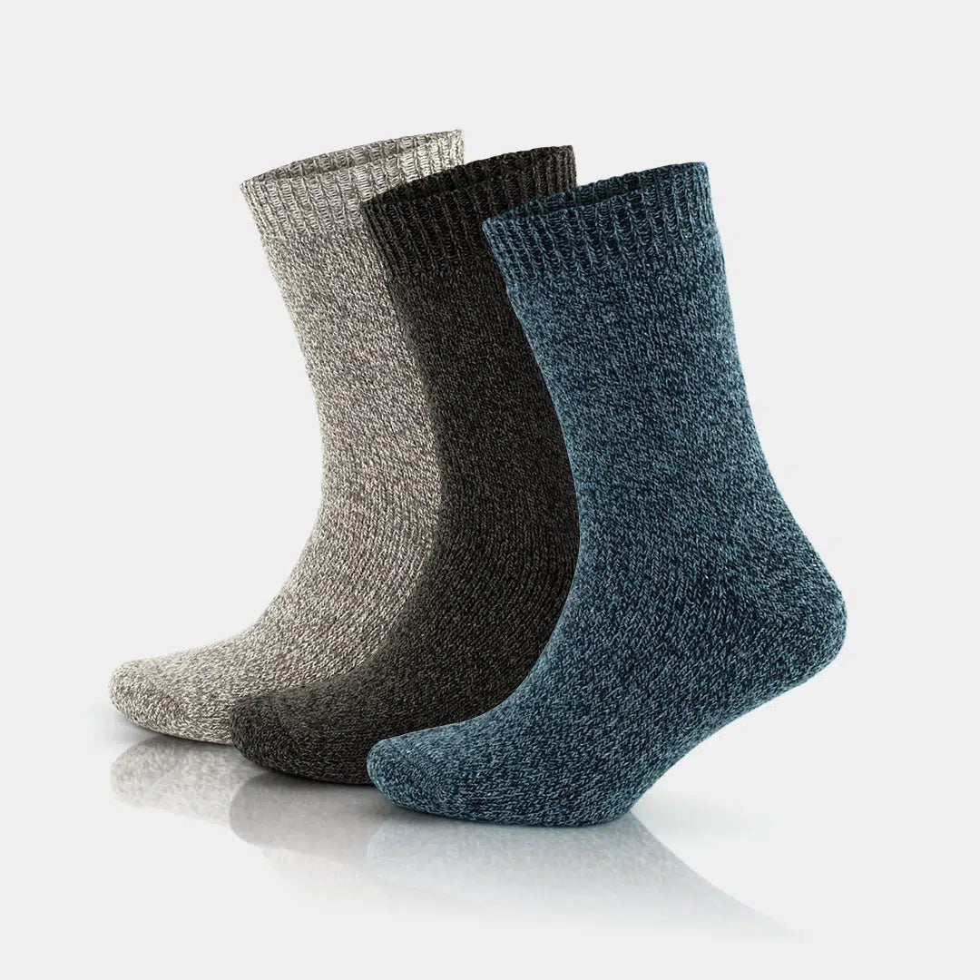 Fuzzy Socks for Women Soft Norwegian Style GoWith