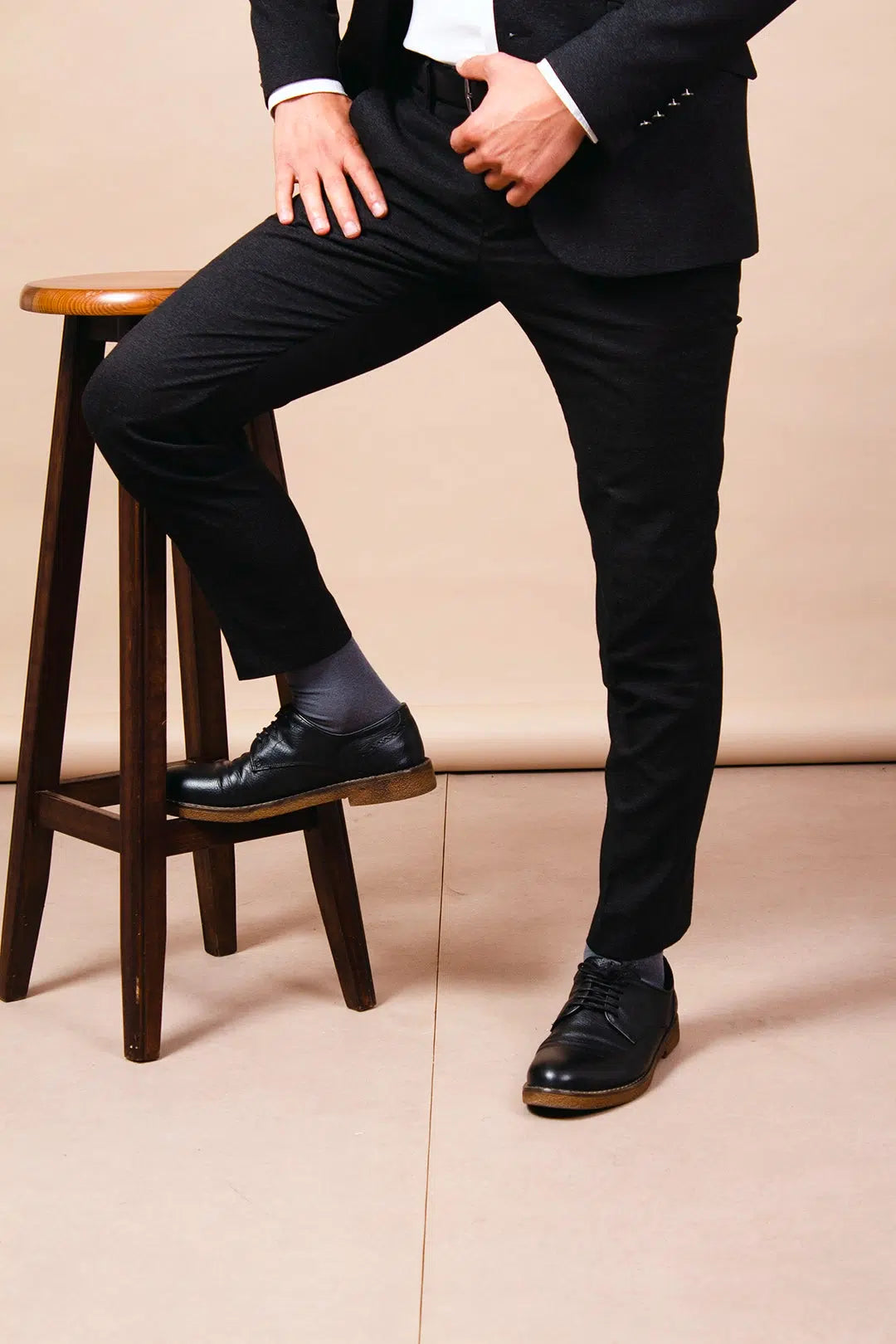 Black Dress Socks for Men - Bamboo Dress Socks
