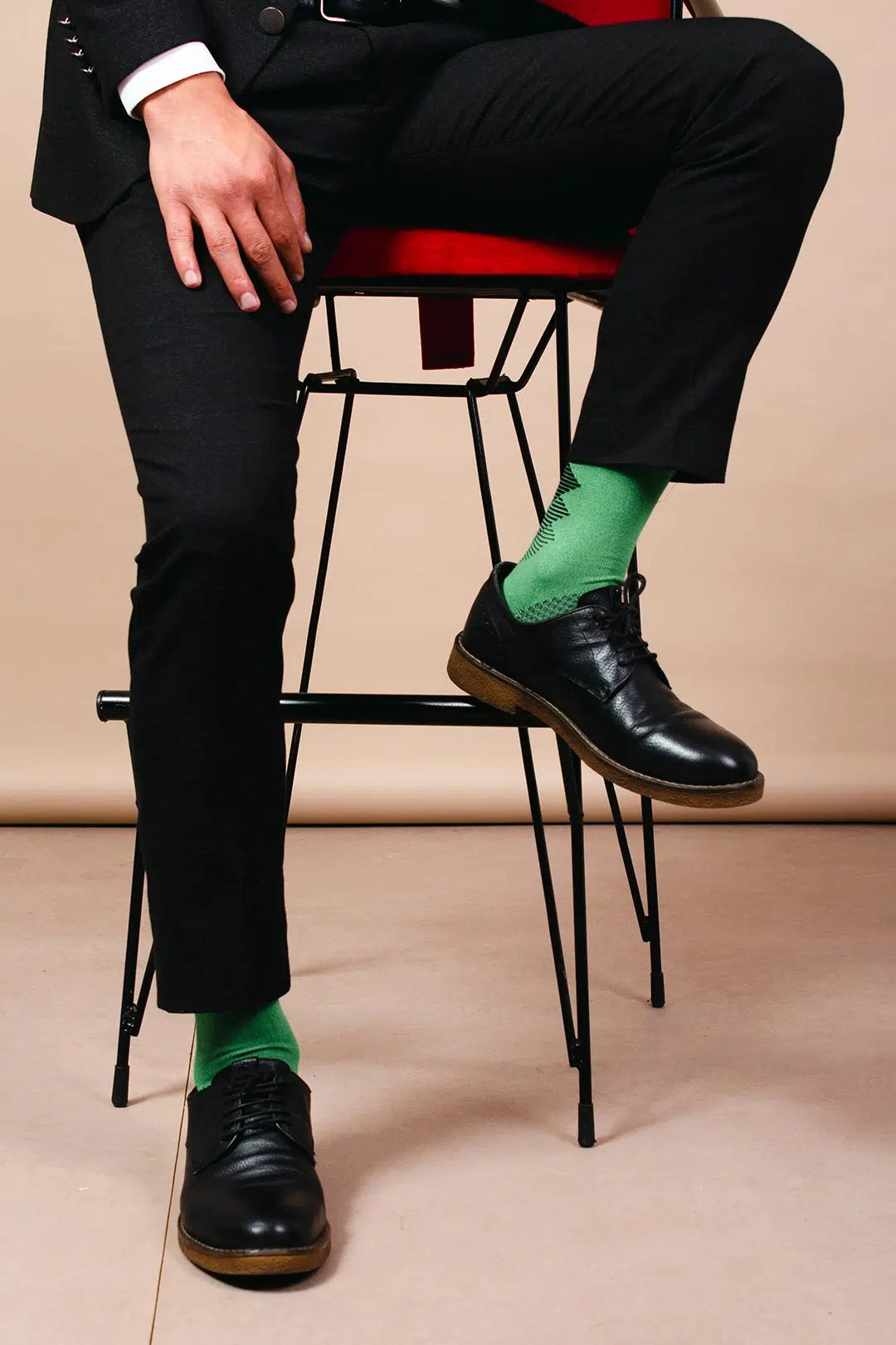 GoWith-green-quarter-dress-socks-for-men