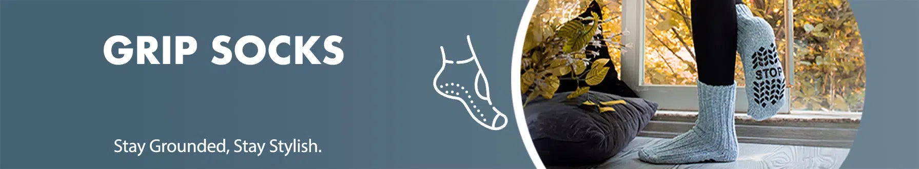 GoWith grip socks collection banner desktop