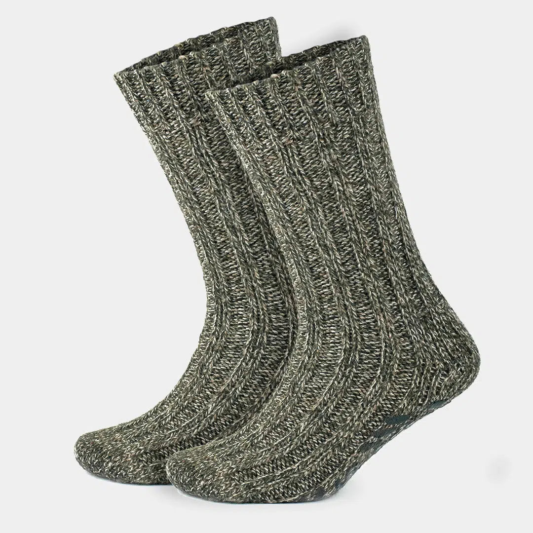 GoWith-hospital-grip-socks-khaki-2-pairs