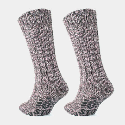 GoWith-hospital-grip-socks-men-pink-1-pair