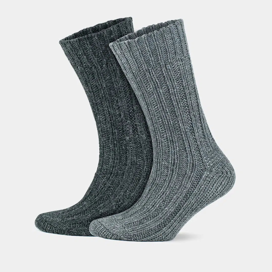 GoWith-loose-socks-anthracite-gray-2-pairs