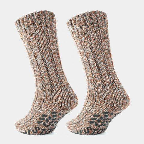 GoWith-men-hospital-grip-socks-orange-1-pair