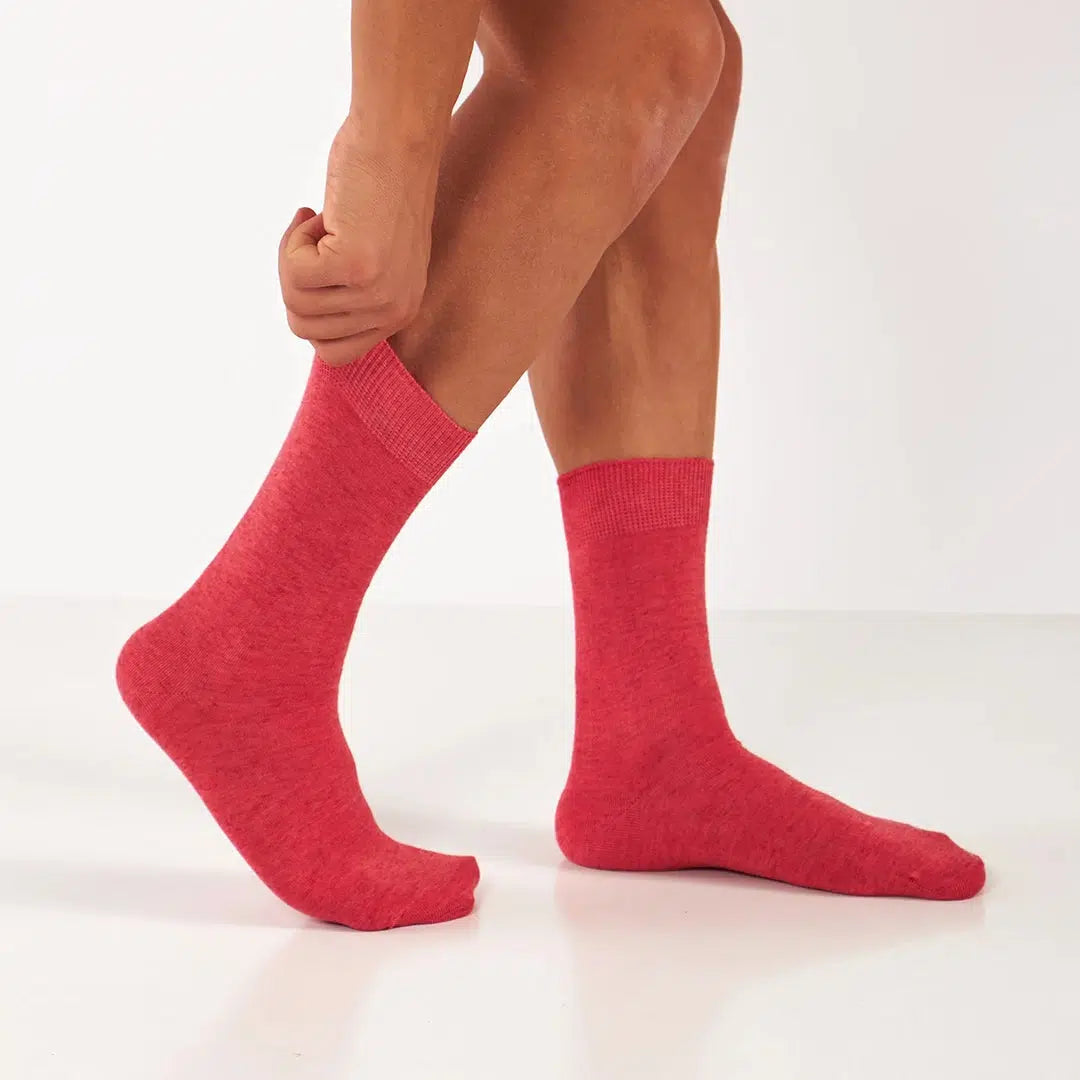 mens low cut dress socks Men's Colorful Cotton & Linen Blend Thin Dress Socks – GoWith