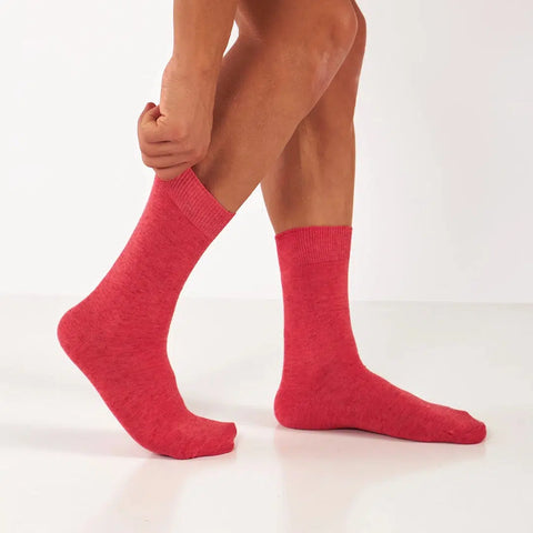 GoWith-men-pink-thin-dress-socks