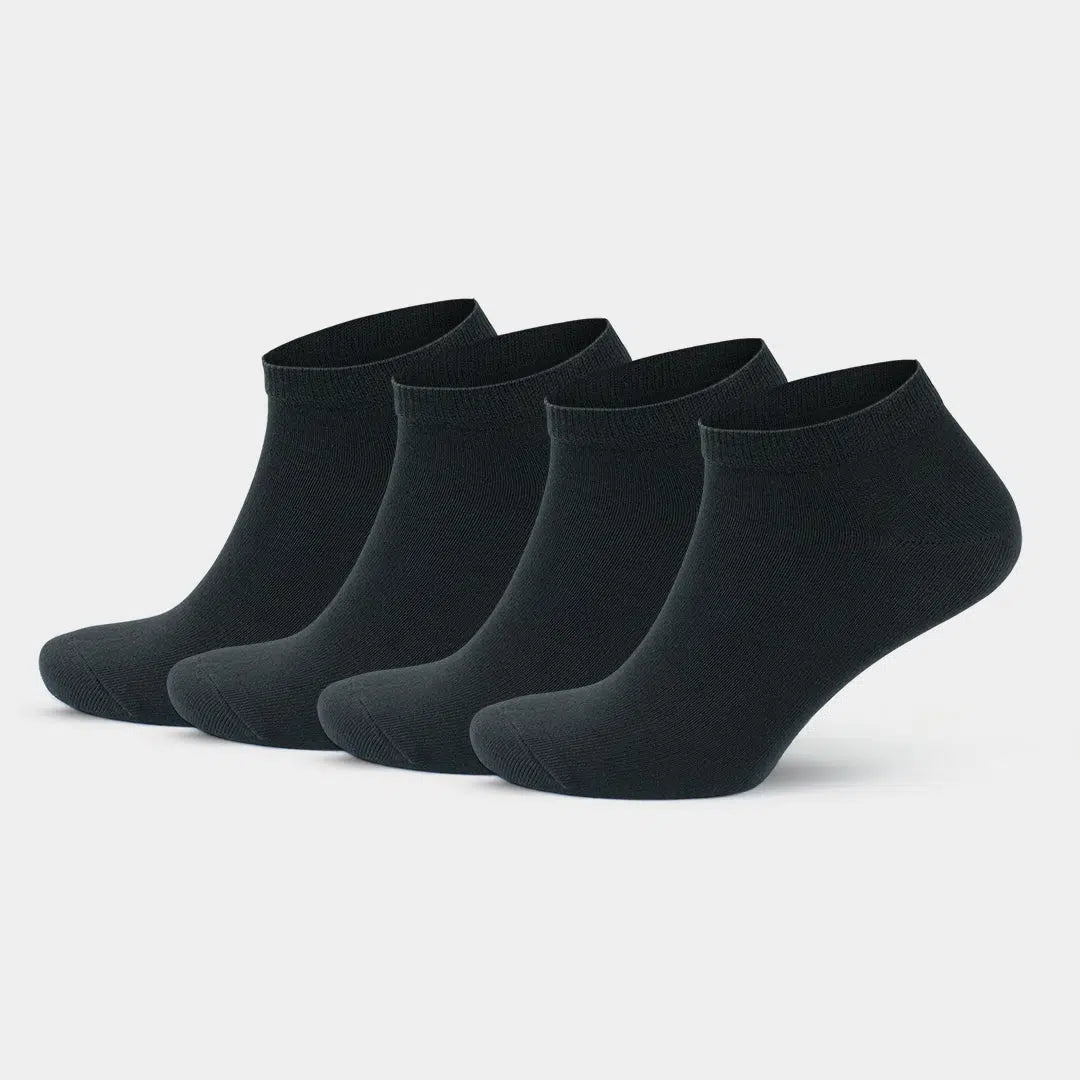 GoWith-mens-4-pair-plain-black-low-cut-socks