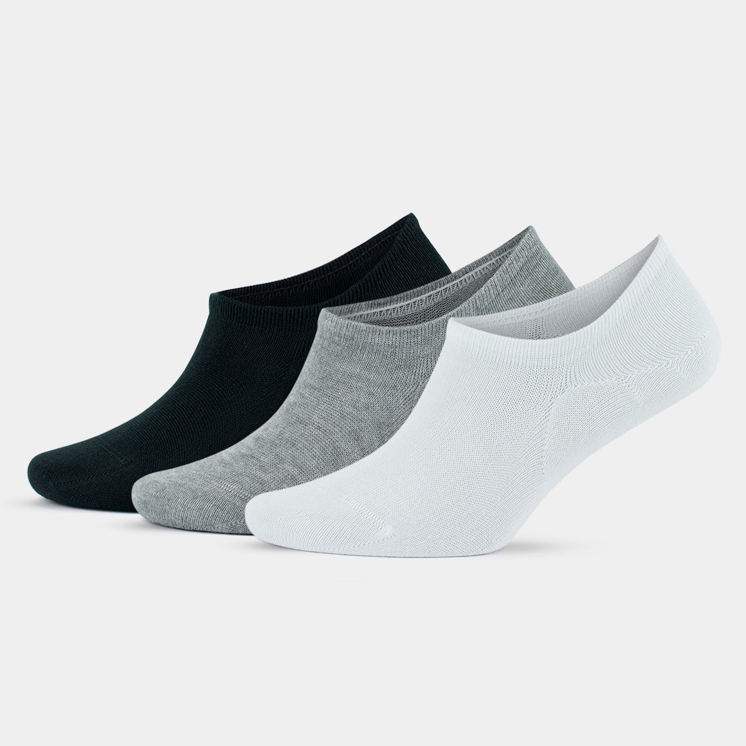 GoWith Bamboo No Show Socks for Men | Thin Invisible Dress Socks | 3 Pairs GoWith Bamboo No Show Socks for Men | Thin Invisible Dress Socks | 3 Pairs