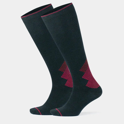 GoWith-merino-compression-socks-black-red-2-pairs_1