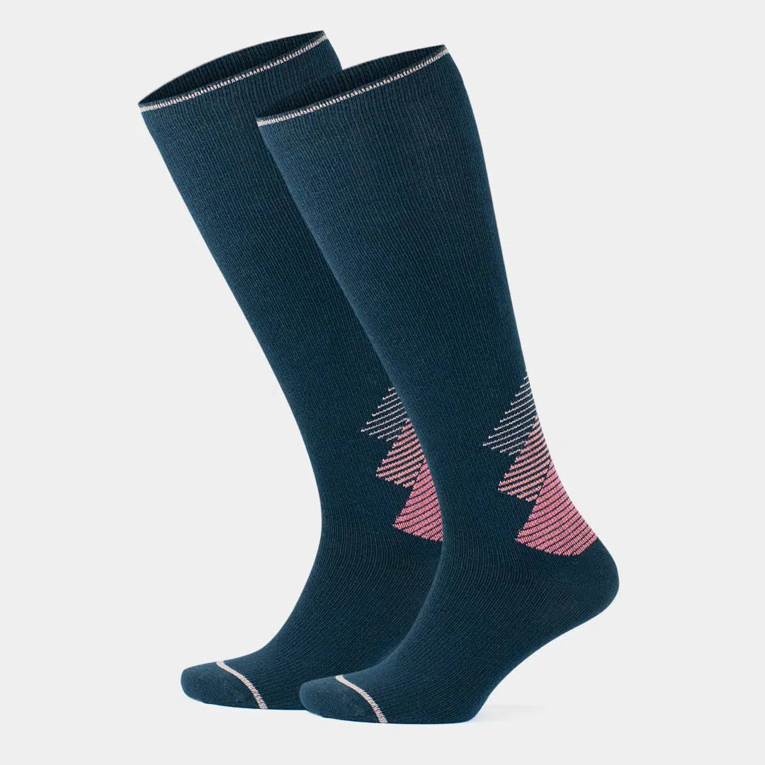 GoWith-merino-wool-compression-socks-navy-2-pairs