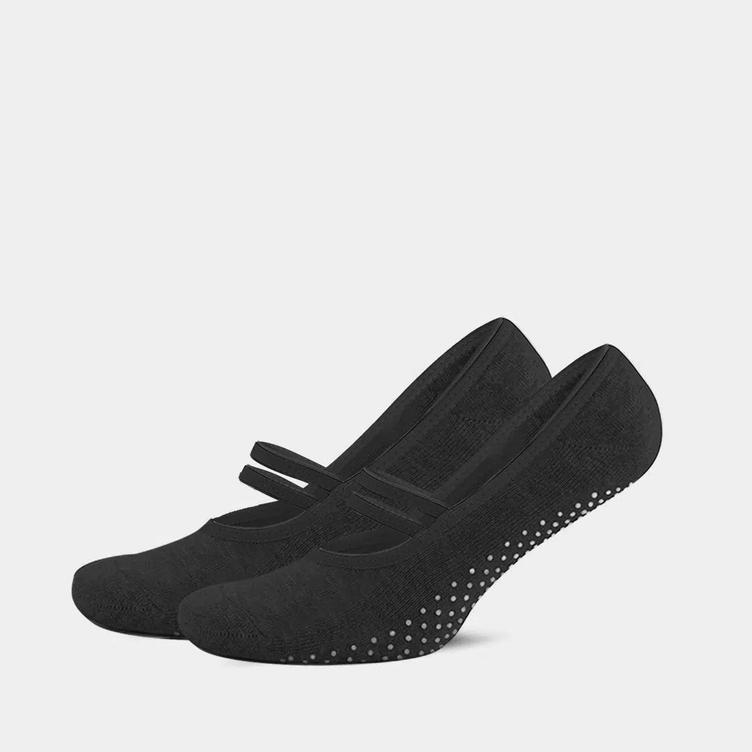 GoWith-non-slip-ballet-socks-black-2-pairs