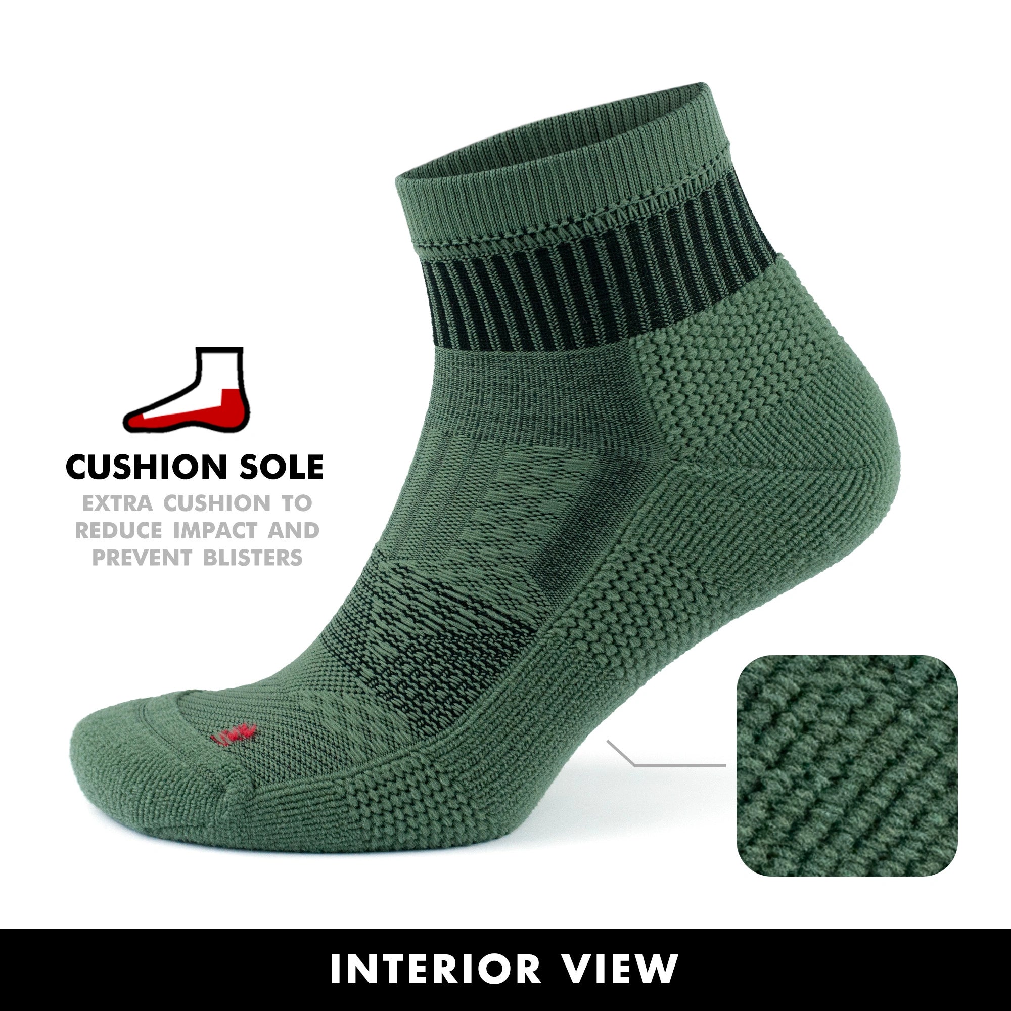 performance socks interior
