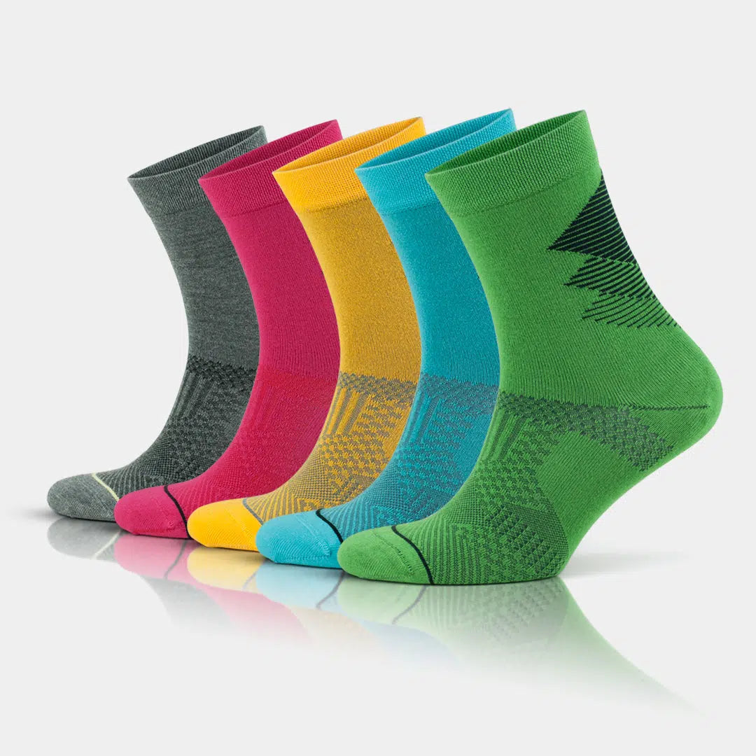 Men's Quarter Socks - Colorful Dress Socks - GoWith Multicolor-2 / M/L Men's Quarter Socks - Colorful Dress Socks - GoWith Multicolor-2 / M/L
