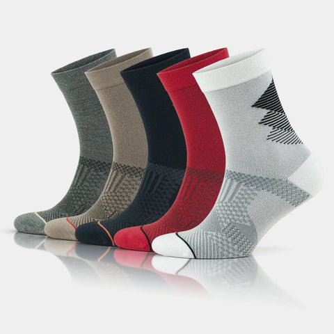 Men's Quarter Socks - Colorful Dress Socks