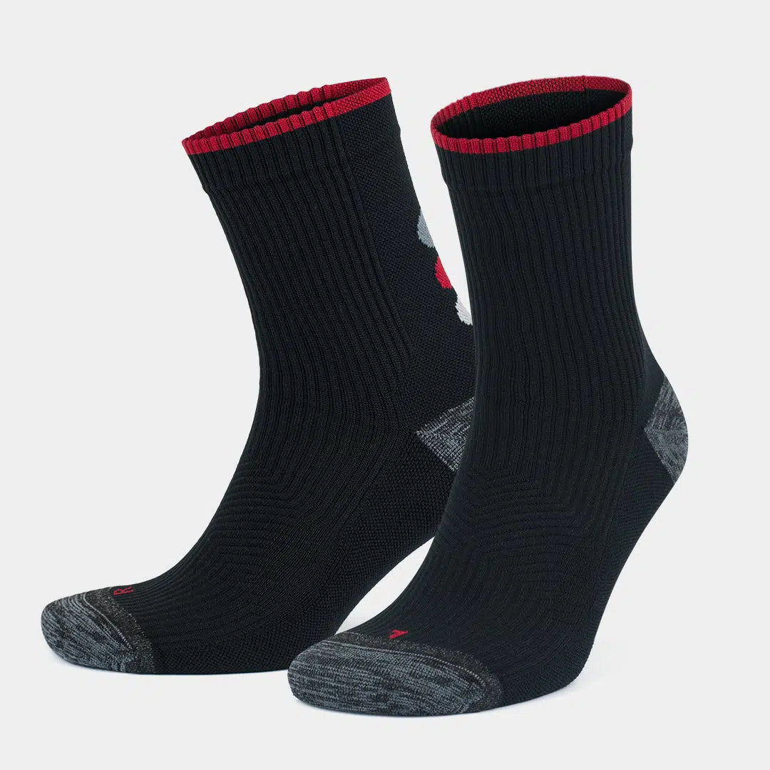 GoWith-quarter-running-compression-socks-black-1-pair