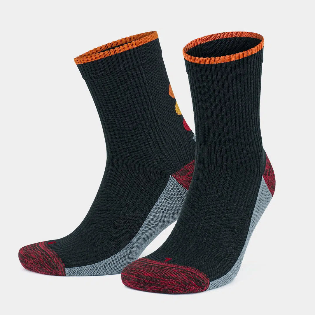 GoWith-quarter-running-compression-socks-black-gray-1-pair