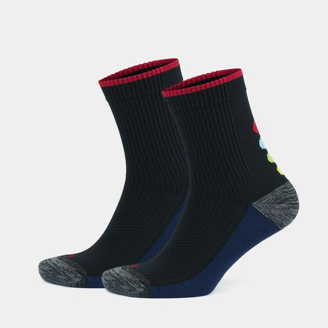 GoWith-quarter-running-compression-socks-black-navy-2-pairs