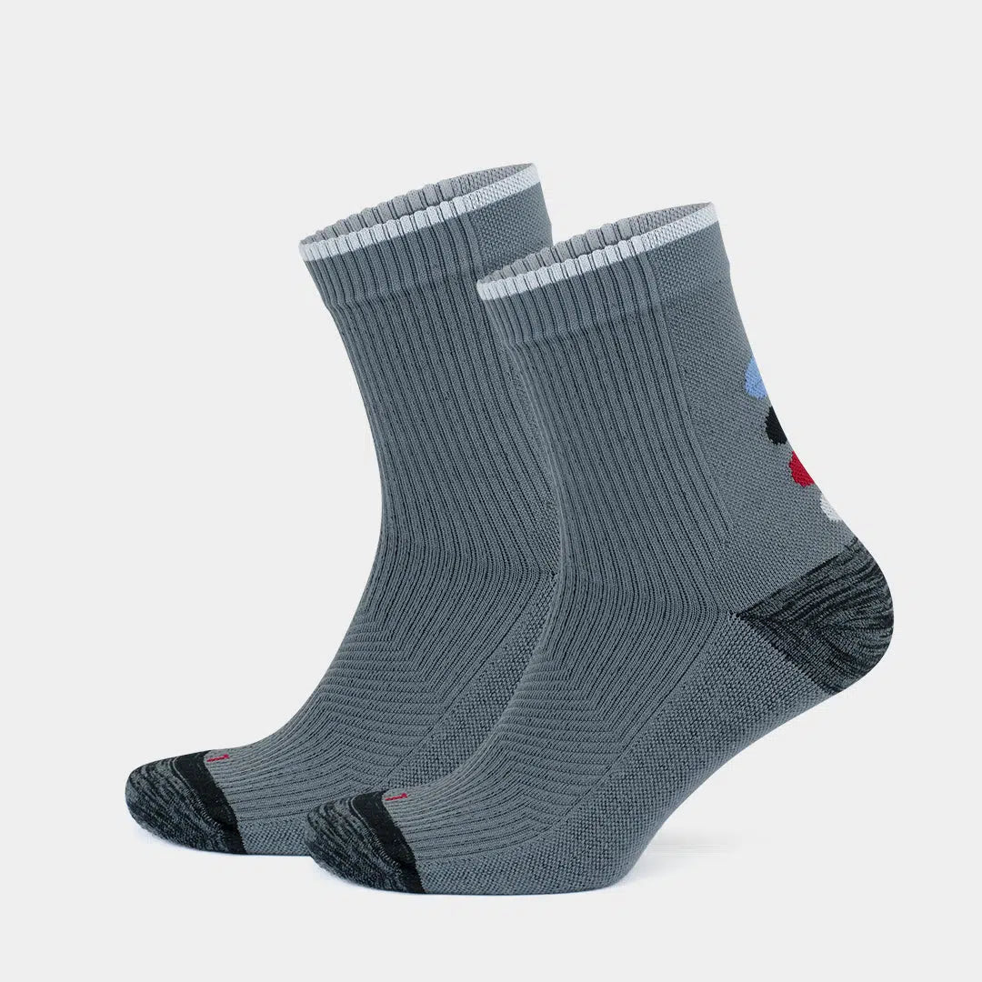 GoWith-quarter-running-compression-socks-gray-2-pairs