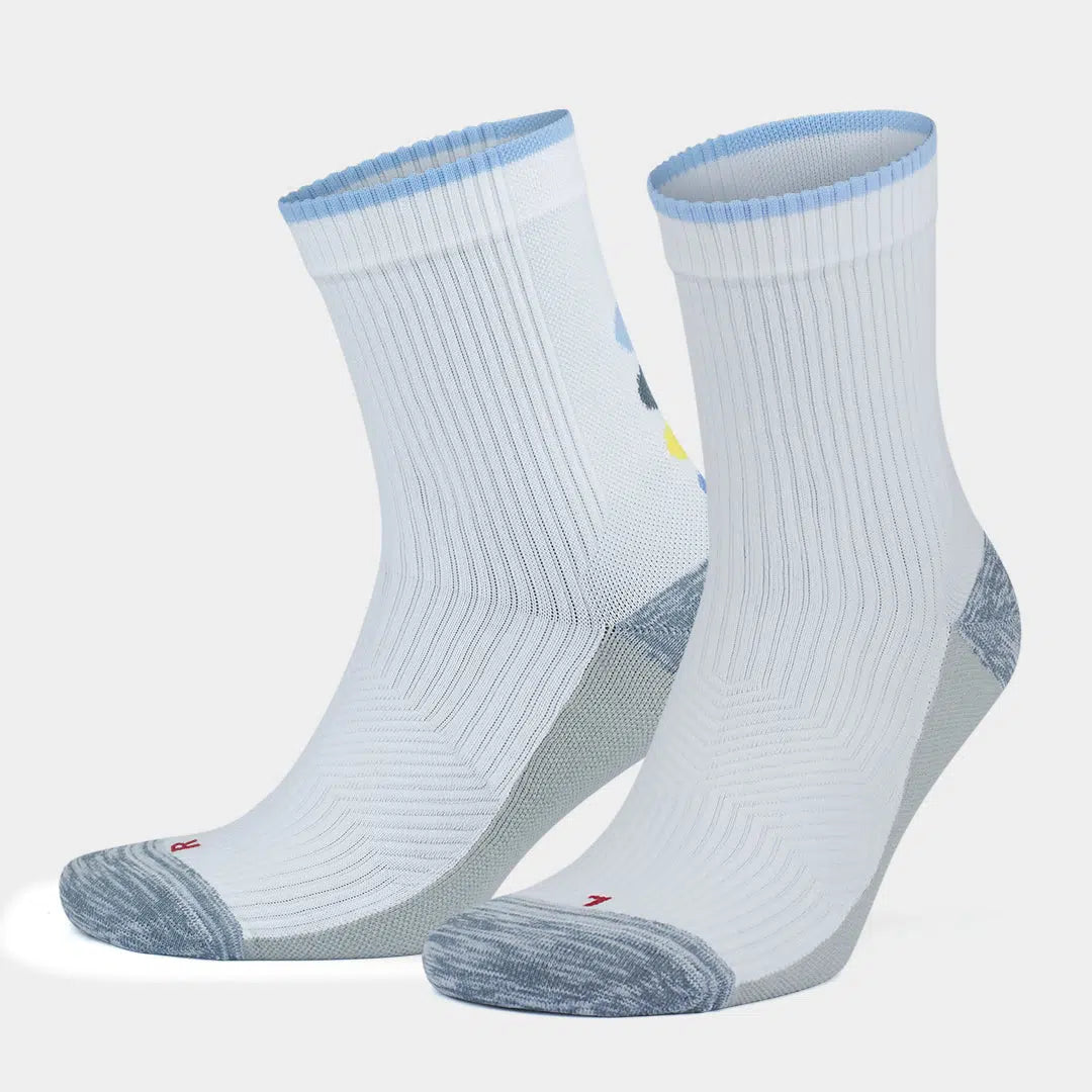 GoWith-quarter-running-compression-socks-white-1-pair