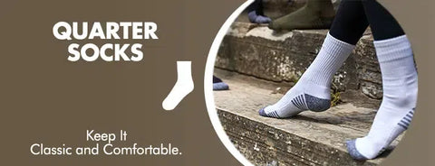 GoWith quarter socks collection banner mobile