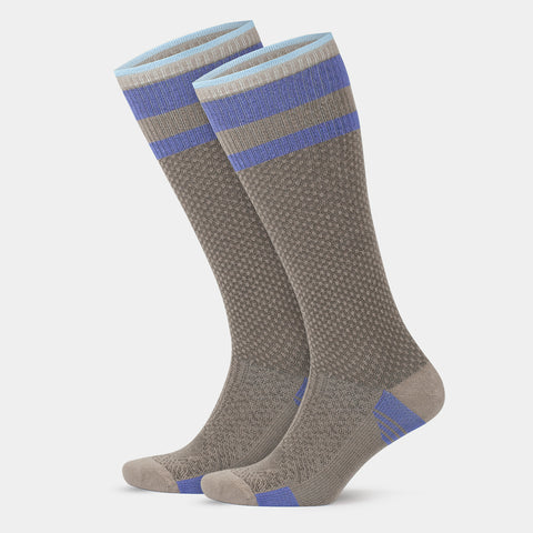 15-20mmHg Bamboo Knee High Compression Socks for Men & Women