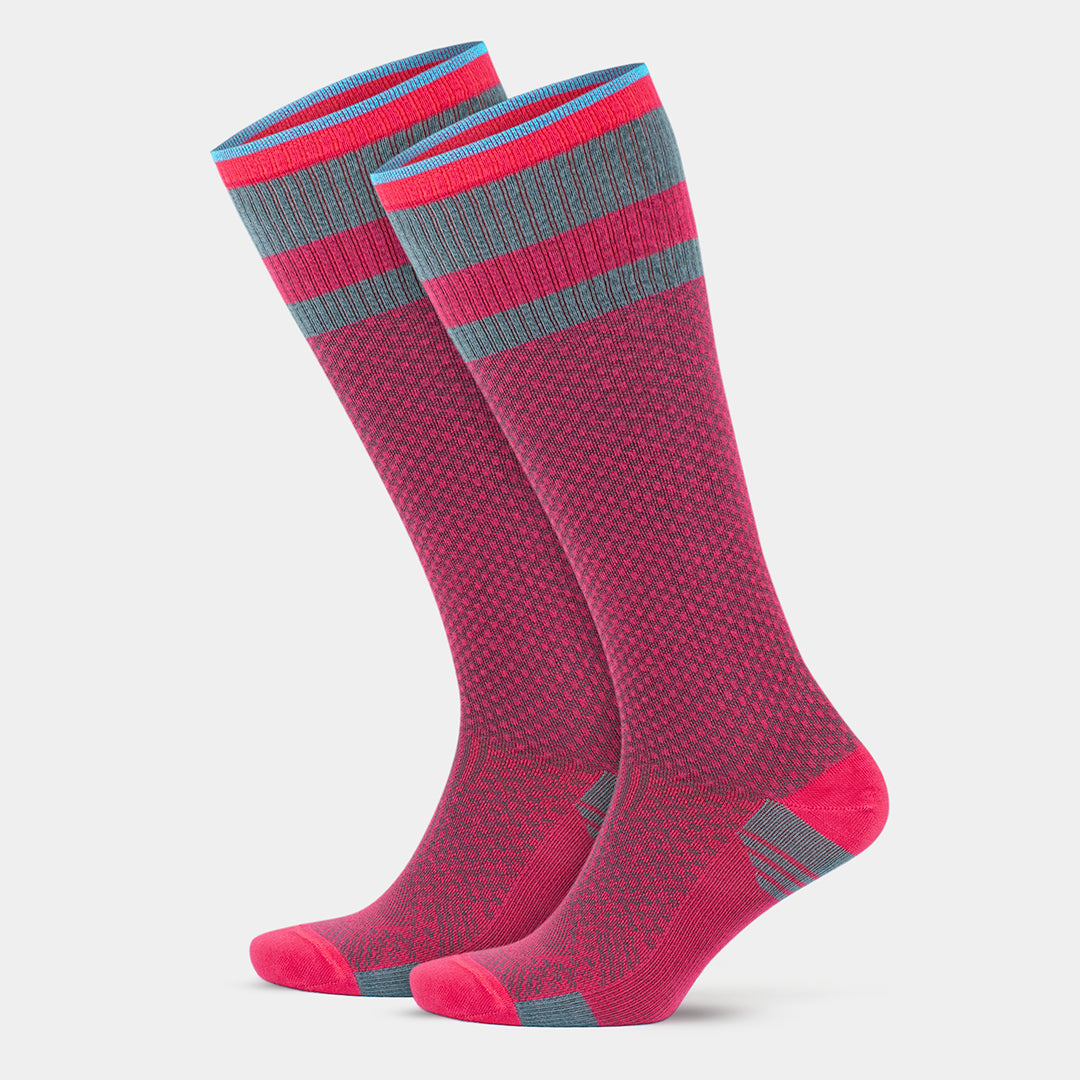 GoWith summer compression socks fuchsia 2 pairs
