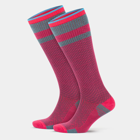 GoWith summer compression socks fuchsia 2 pairs