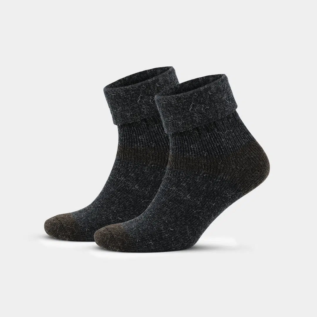 thick-ankle-socks-anthracite-brown-2-pairs-GoWith