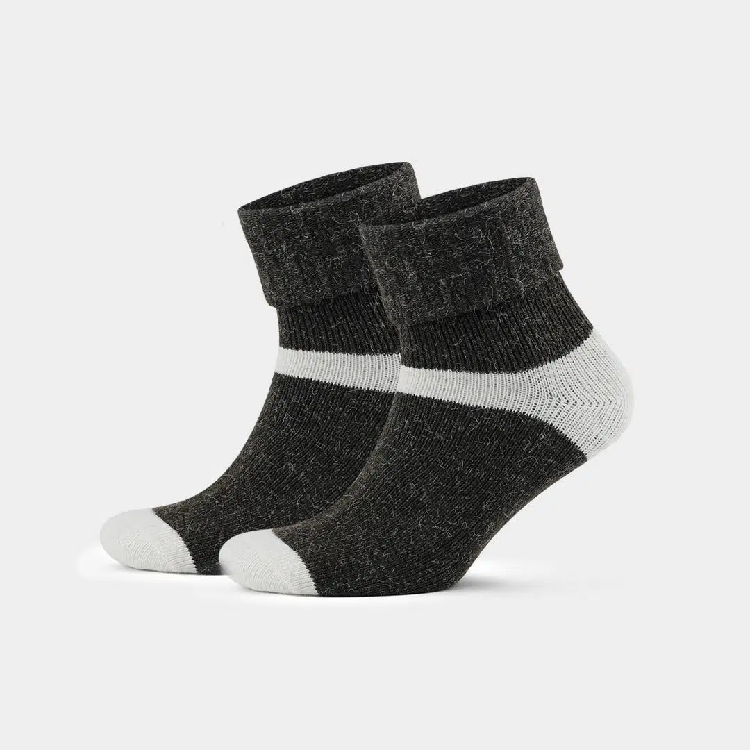 thick-ankle-socks-brown-ecru-2-pairs-GoWith