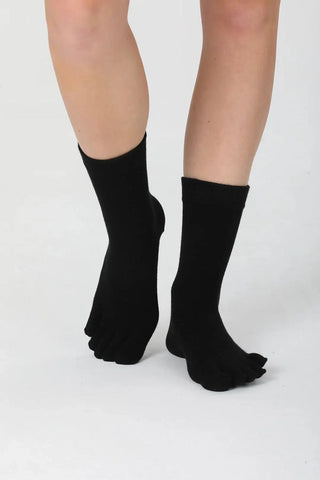 GoWith-toe-socks-for-women-black