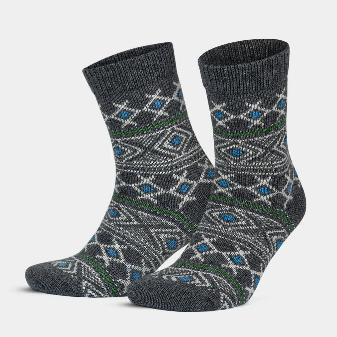 GoWith-vintage-nordic-socks-gray-1-pair