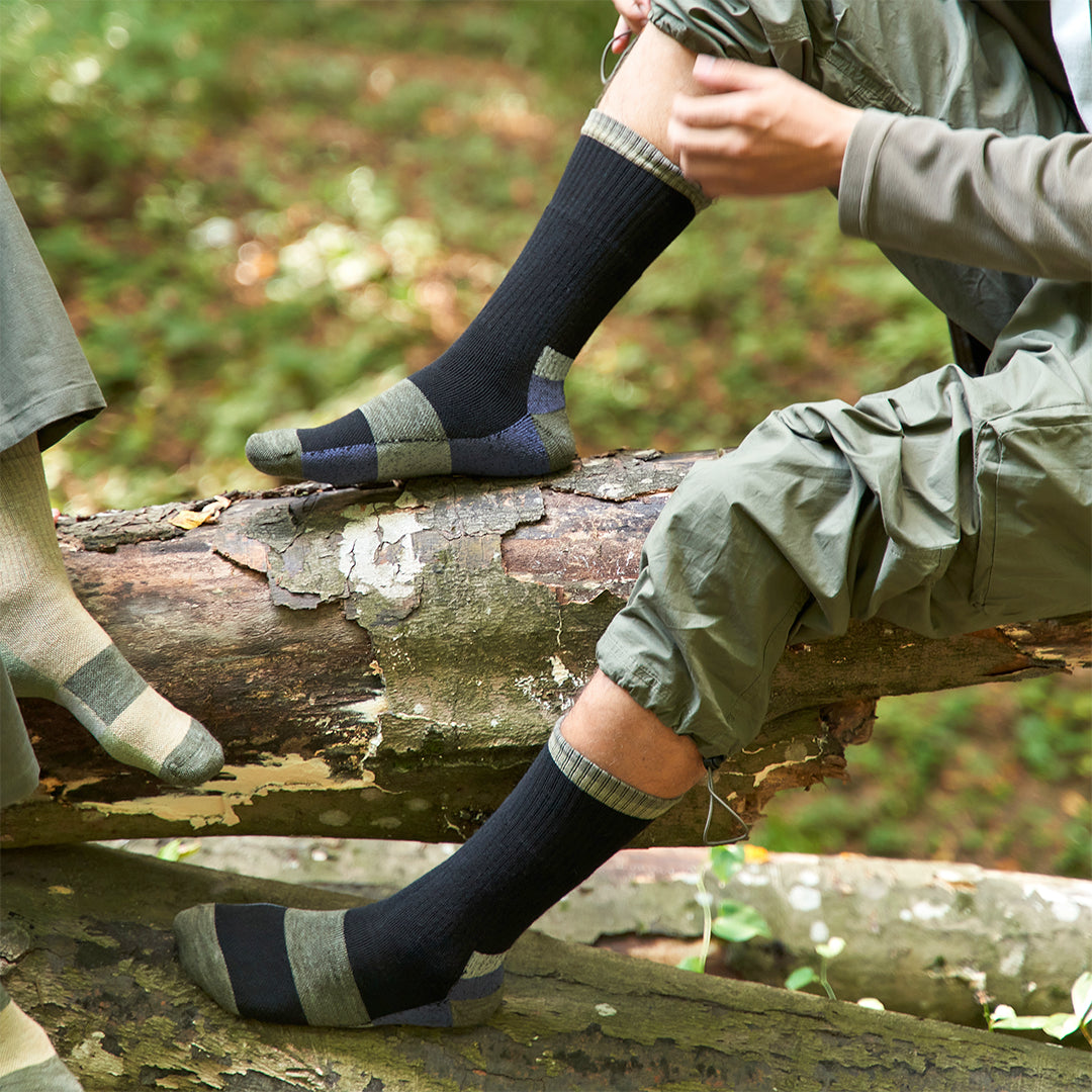 Merino Wool Hiking Socks Thick Thermal GoWith