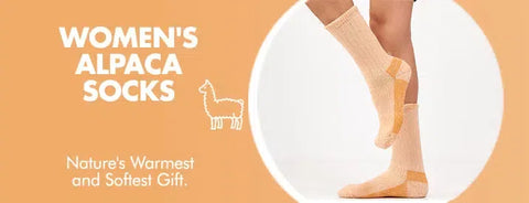 GoWith alpaca wool socks collection banner mobile