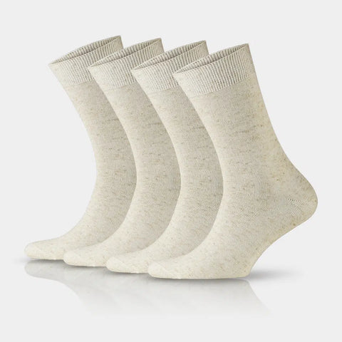 GoWith-womens-cabin-socks-ecru-4pairs